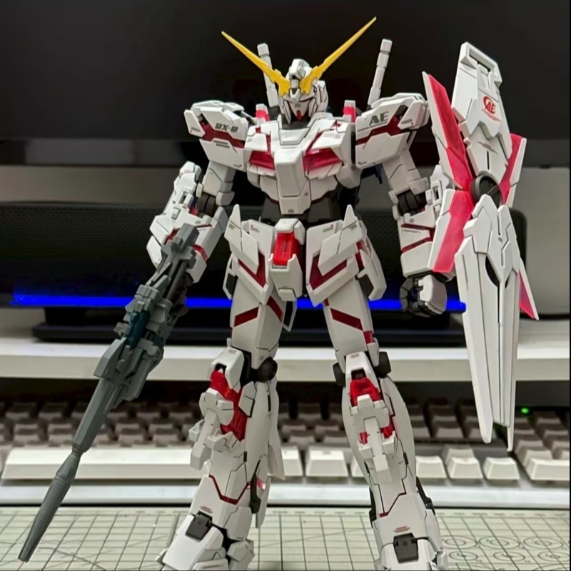Model Kit Zeta Gundam - Assembled Model HG Unicorn 1/144 Jim