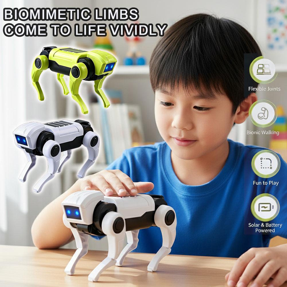 Model Kit Helicopter - DIY Assembly RC Robot Dog Toy
