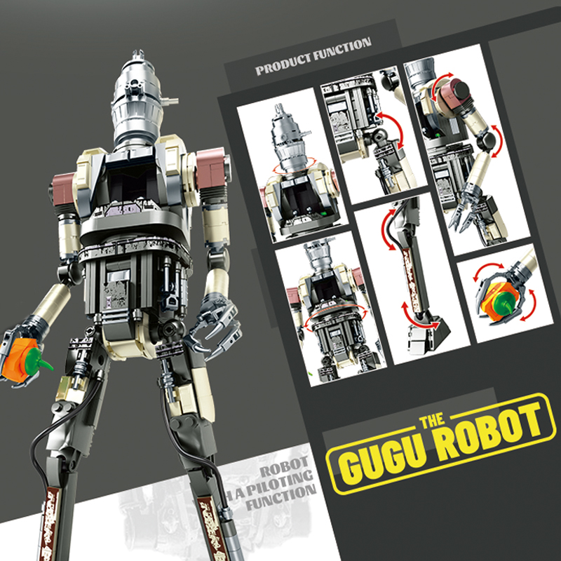 Model Kit Robocop - Machine Building Toy Model Star IG11