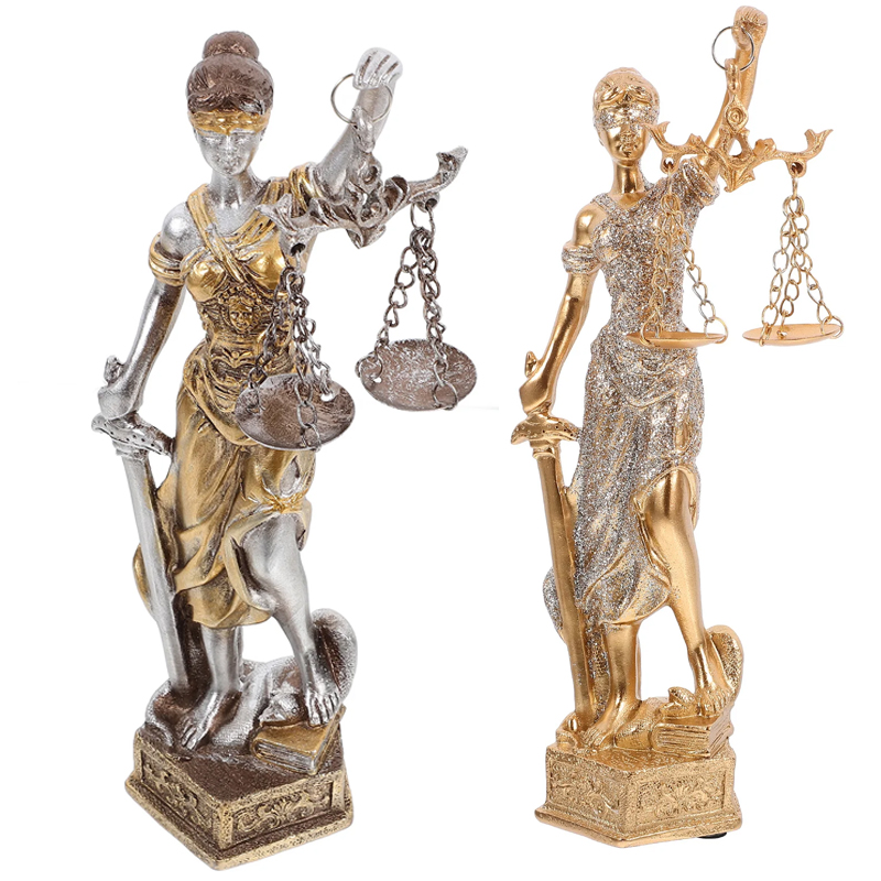 Model Kit Judge - Resin Imitation Copper Goddess of Justice