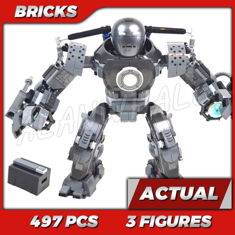 Model Kit Iron Sickle - 497pcs Super Fighter Revenger Iron Monger