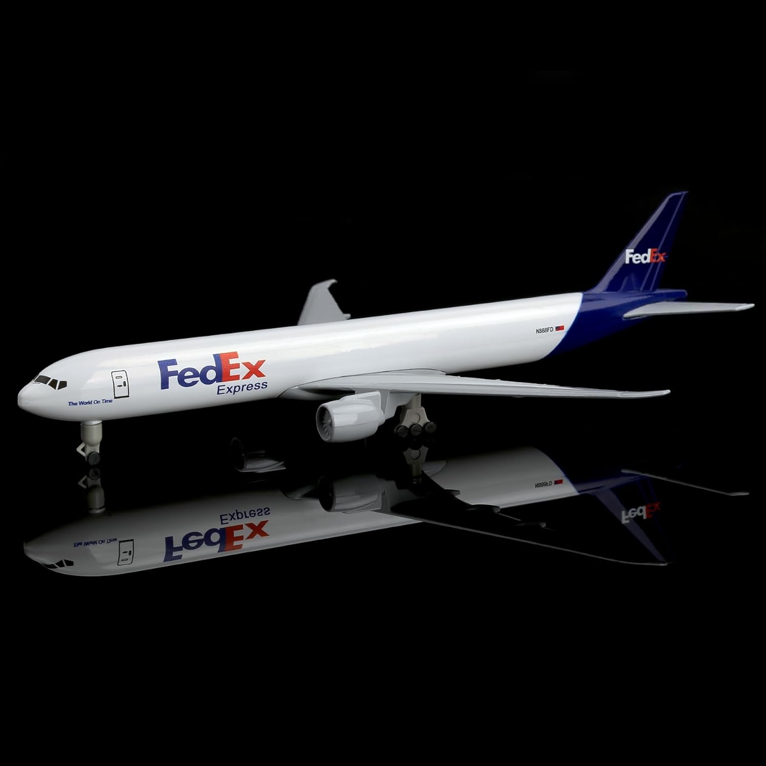 Model Kit Store - 20cm Fedex B777 Airplane Model Toy