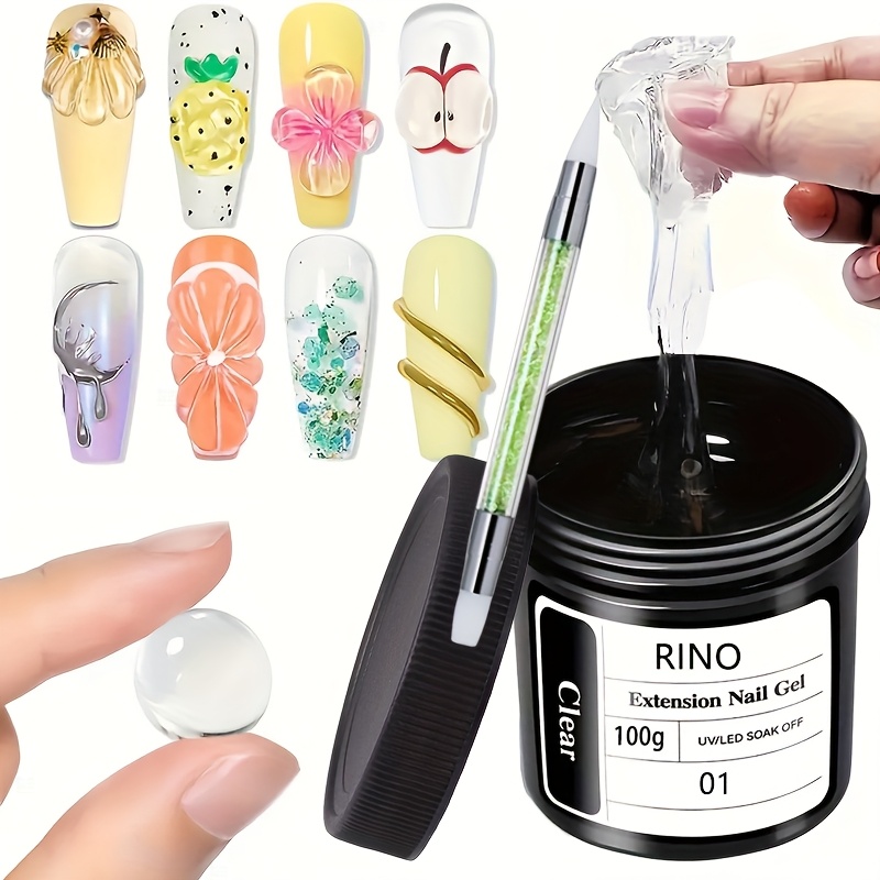 Model Kit Glue - 100g Clear Non-Stick Hand Extension Nail