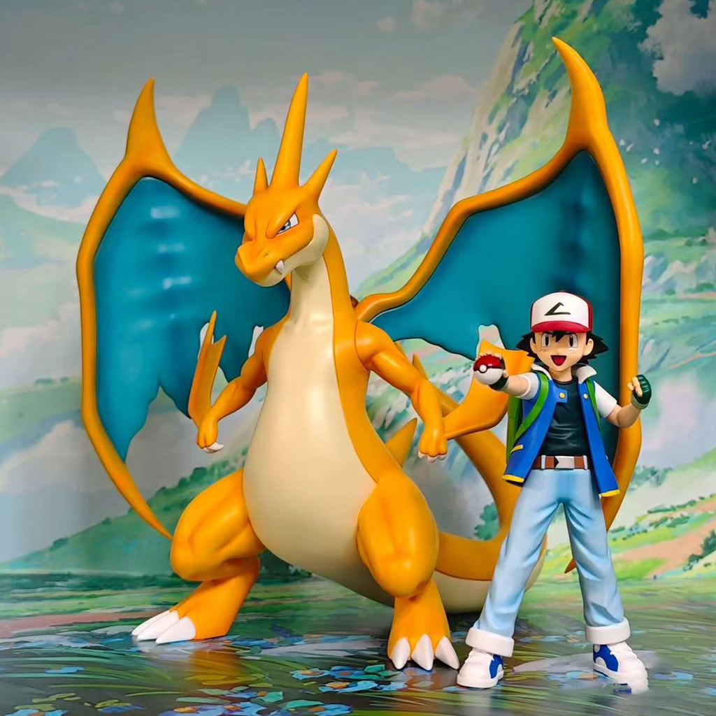 Model Kit Zero - 10.5cm/4.14in Pokemon Anime Figure Charizard Y