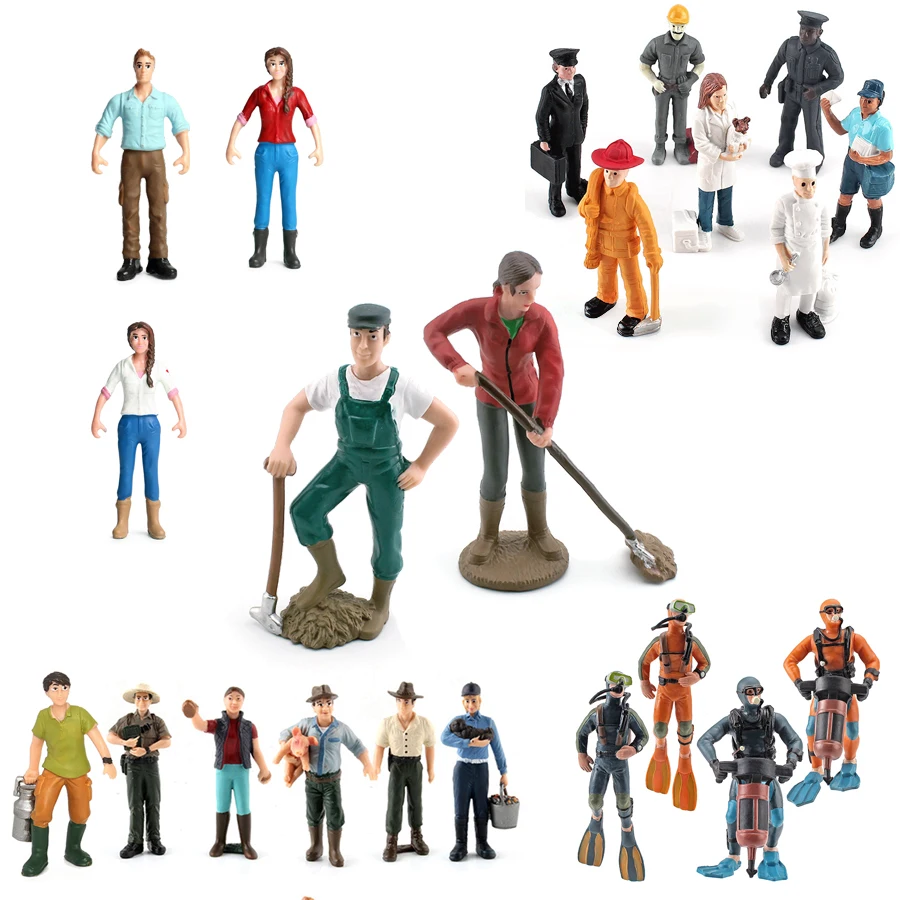 Blue Collar Female Farmer Dive - đánh giá và giá Model Kit Judge