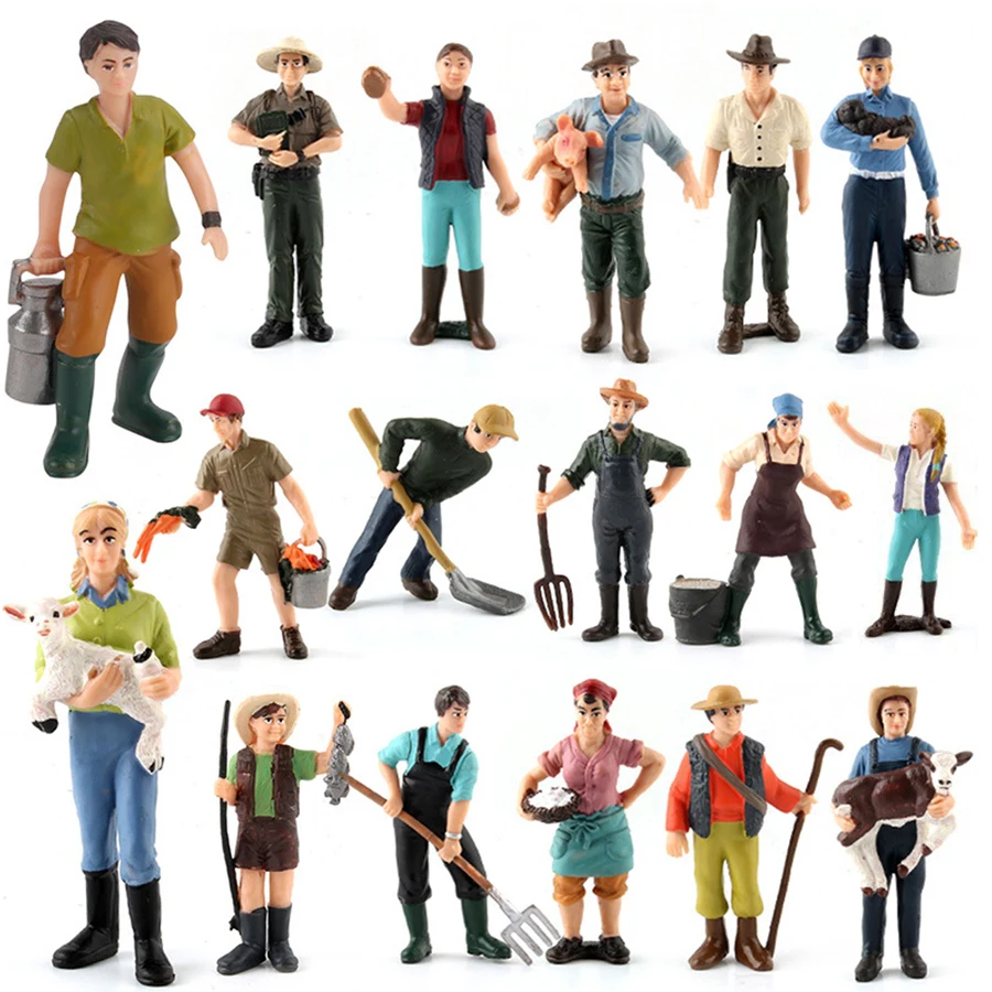 Blue Collar Female Farmer Dive - đánh giá và giá Model Kit Judge