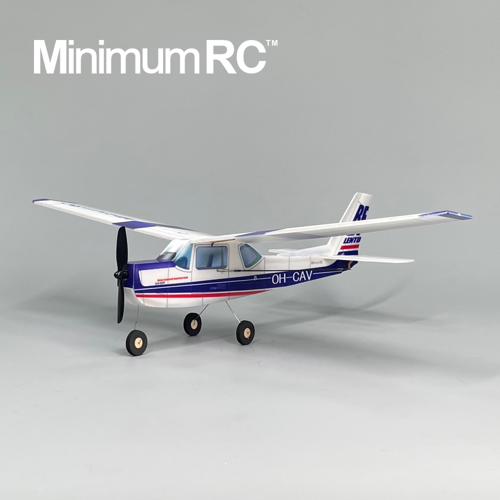MinimumRC Xanh Dương Cessna152 - đánh giá và giá Model Kit Helicopter