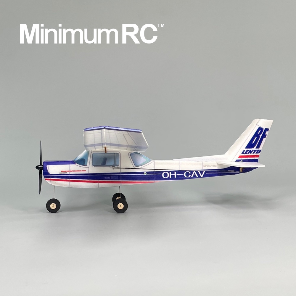MinimumRC Xanh Dương Cessna152 - đánh giá và giá Model Kit Helicopter