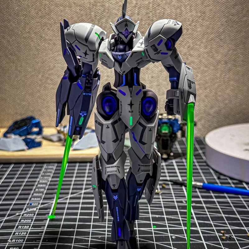 Hg 1/144 The Witch From Mercur - đánh giá và giá Model Kit Judge