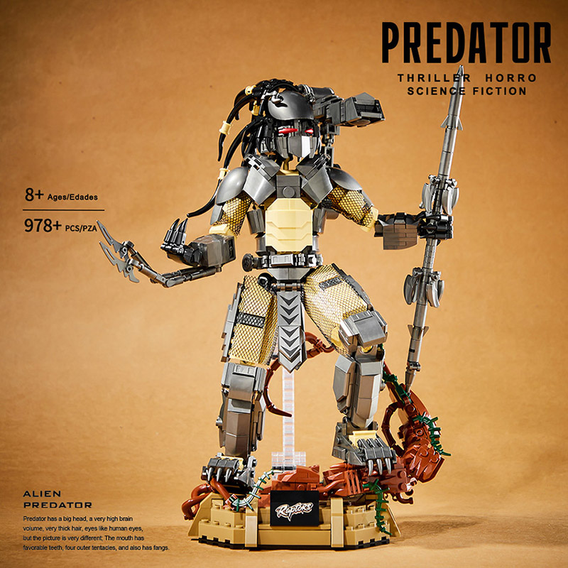 Creative MOC Predator Alien Fi - đánh giá và giá Model Kit Robocop