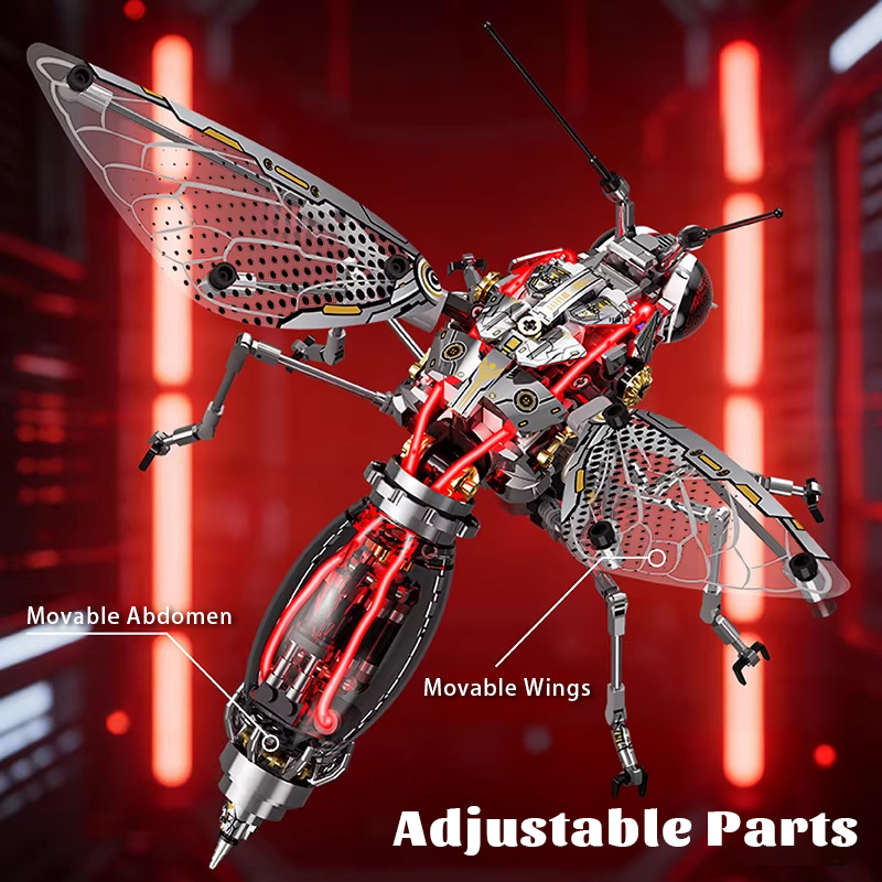747PCS Mechanical Mosquito Bui - đánh giá và giá Model Kit Robocop