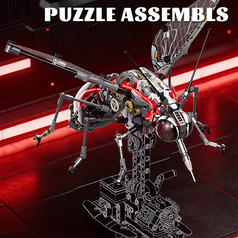 747PCS Mechanical Mosquito Bui - đánh giá và giá Model Kit Robocop