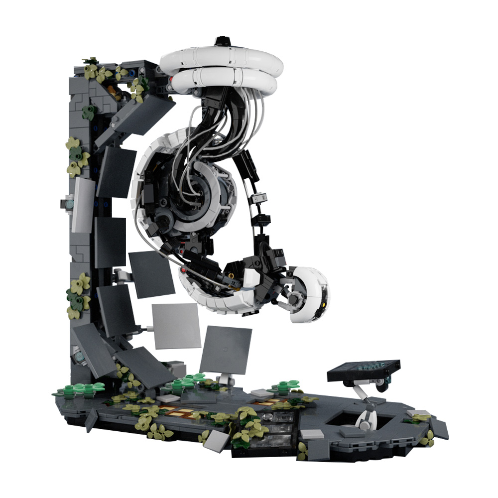 MOC Portal 2 GLaDOS Robot Buil - đánh giá và giá Model Kit Robocop