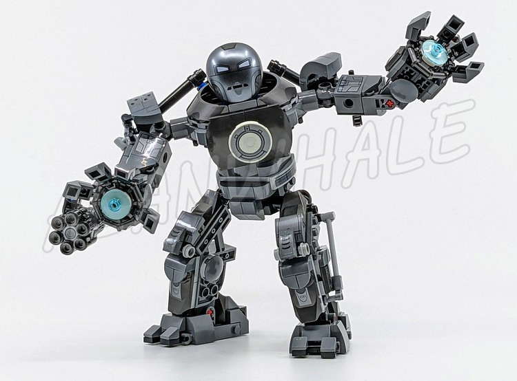 497pcs Super Fighter Revenger  - đánh giá và giá Model Kit Iron Sickle