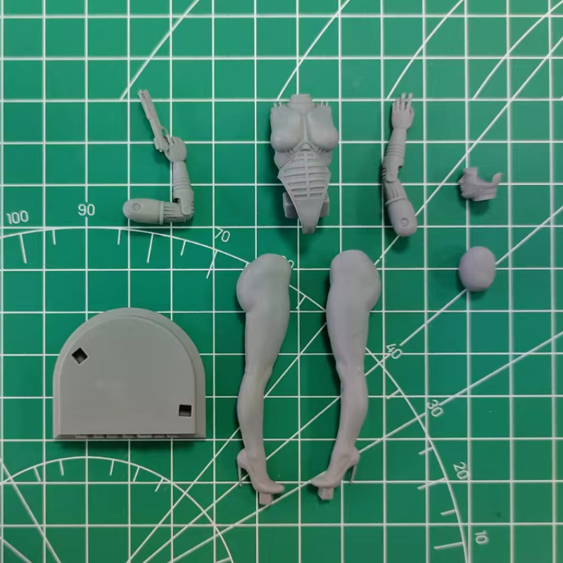 1/24 Scale Die-Cast Resin Figu - đánh giá và giá Model Kit Robocop