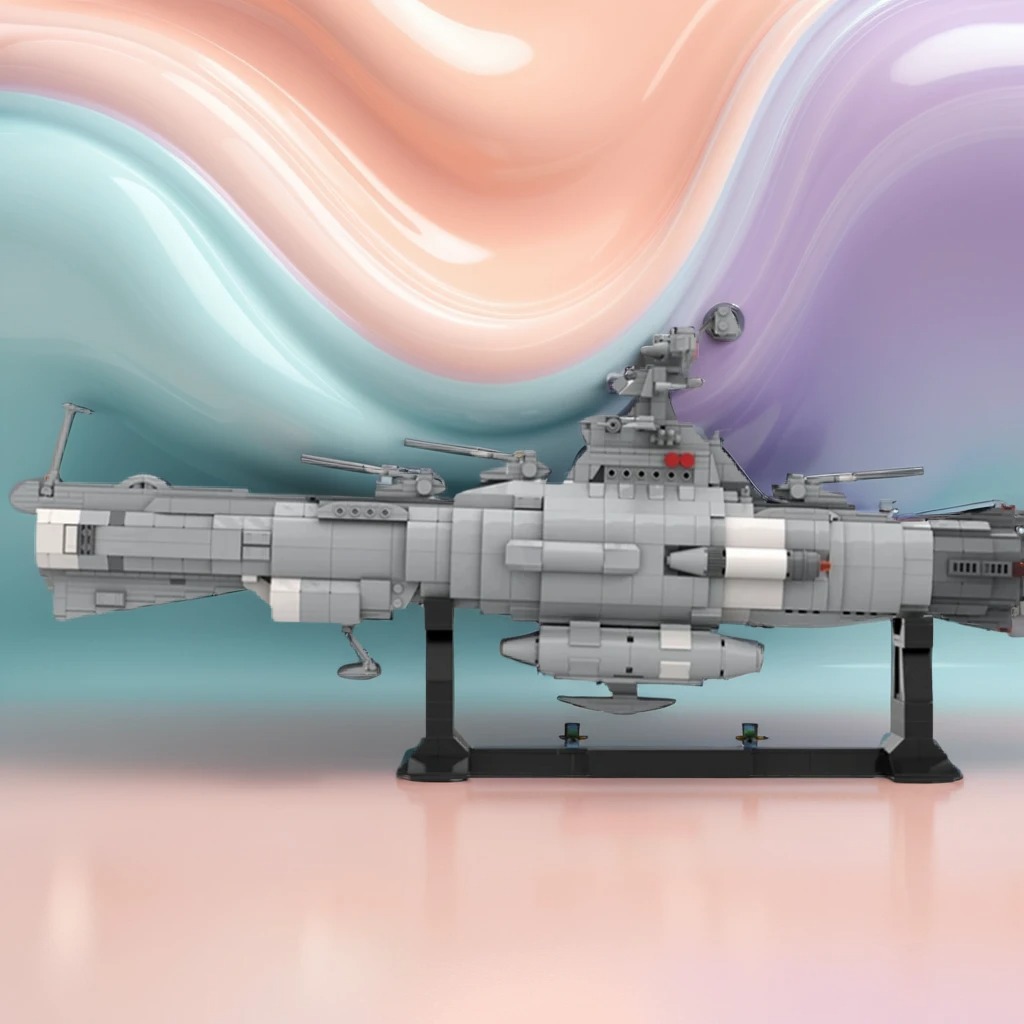 1347pcs MOC Space Battleship Y - đánh giá và giá Model Kit Yamato Space