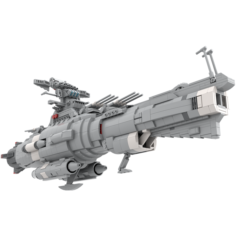 1347pcs MOC Space Battleship Y - đánh giá và giá Model Kit Yamato Space
