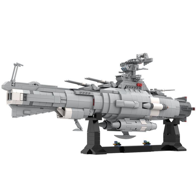1347pcs MOC Space Battleship Y - đánh giá và giá Model Kit Yamato Space