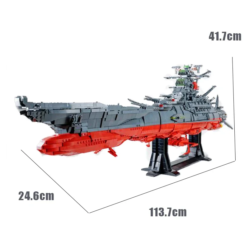 NEW 5325PCS Space Battleship Y - đánh giá và giá Model Kit Yamato Space