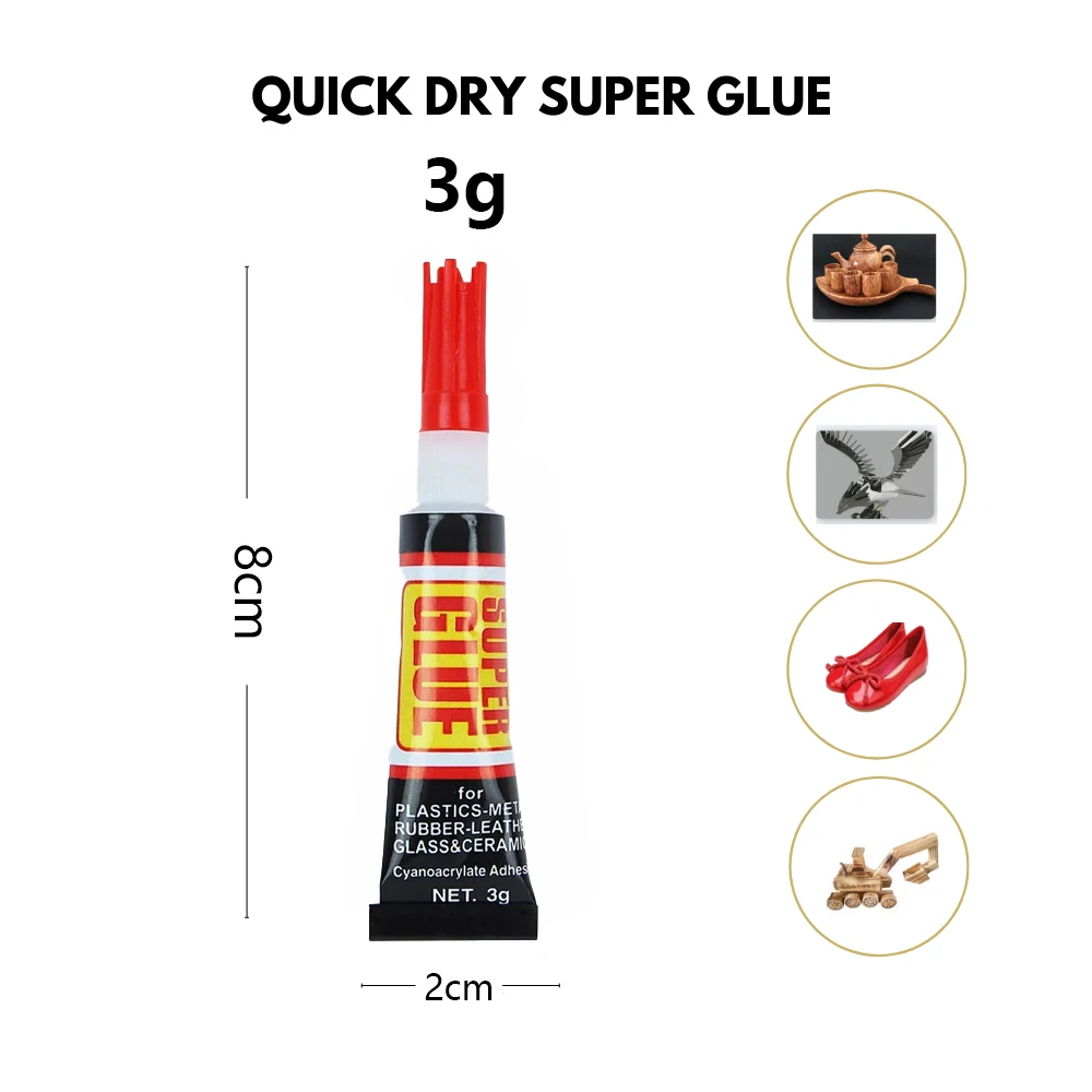 502 Instant Epoxy Resin Super  - đánh giá và giá Model Kit Glue