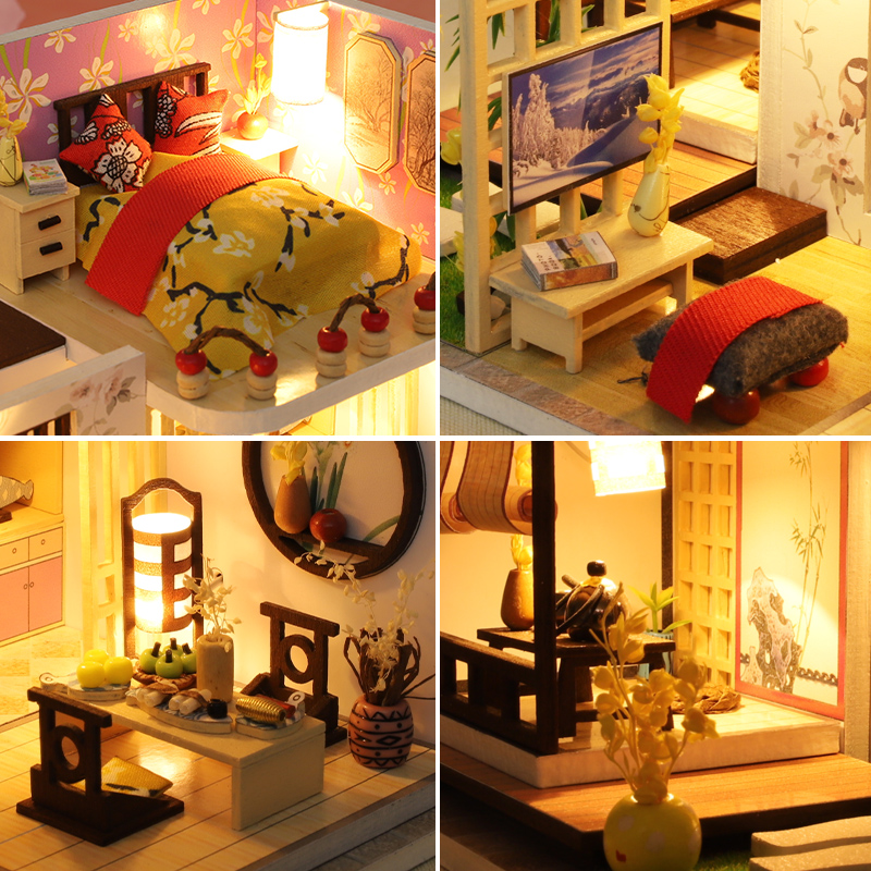 DIY Japanese Style Loft Villa  - đánh giá và giá Model Kit In Era