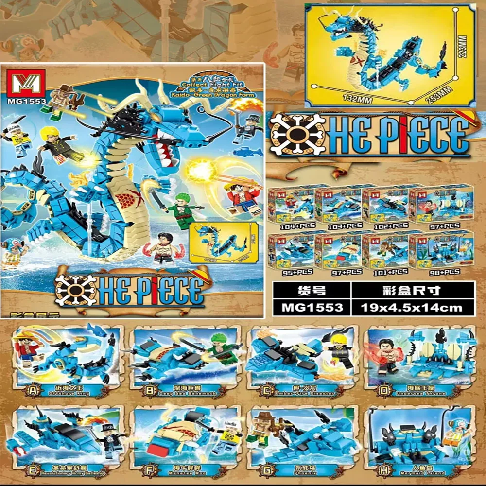 8in1 One Piece Building Blocks - đánh giá và giá Model Kit Centaur