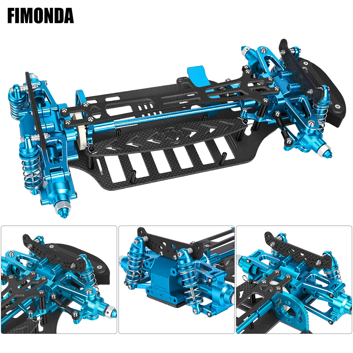 Aluminum & Carbon Fiber Frame  - đánh giá và giá Model Kit Helicopter
