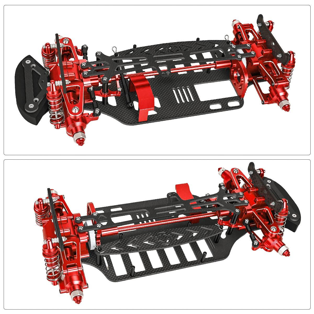 Aluminum & Carbon Fiber Frame  - đánh giá và giá Model Kit Helicopter