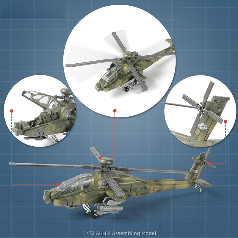 1/72 Army Fighter Kit Toy Mode - đánh giá và giá Model Kit Helicopter