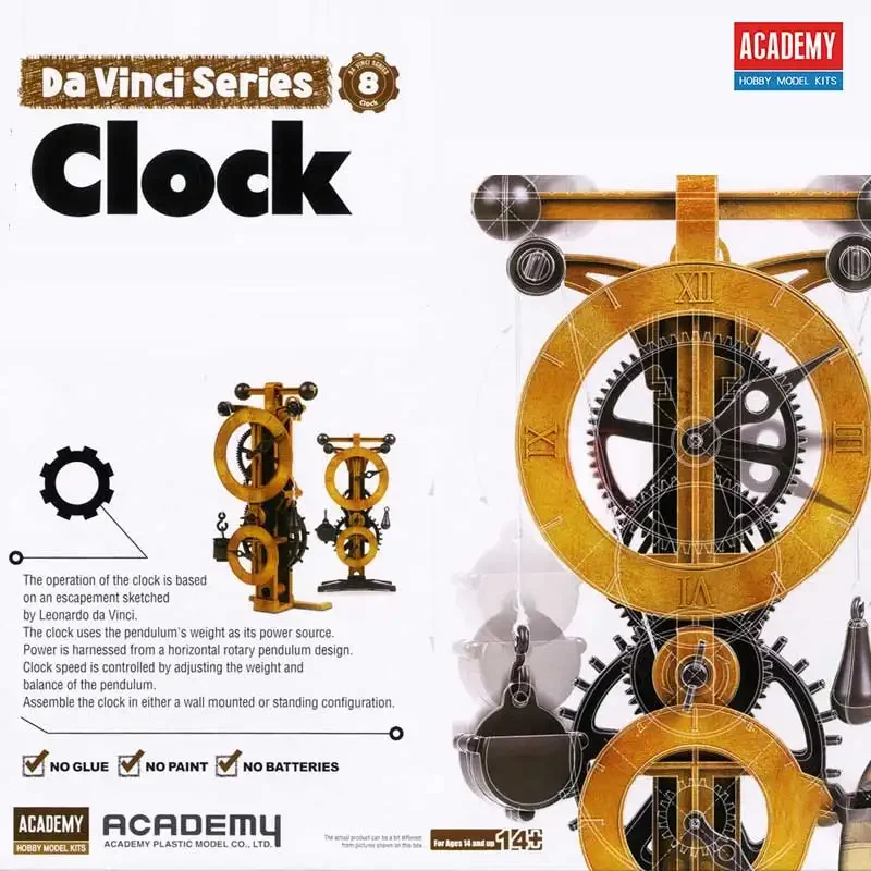 Academy Model  Da Vinci Scienc - đánh giá và giá Model Kit Glue