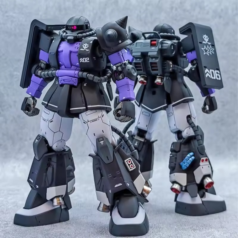 Black Sanrensei Zaku Hg 1/144  - đánh giá và giá Model Kit Zeta Gundam