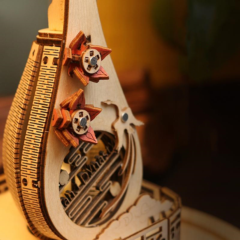 DIY 3D Wooden Puzzle Miniature - đánh giá và giá Model Kit Glue