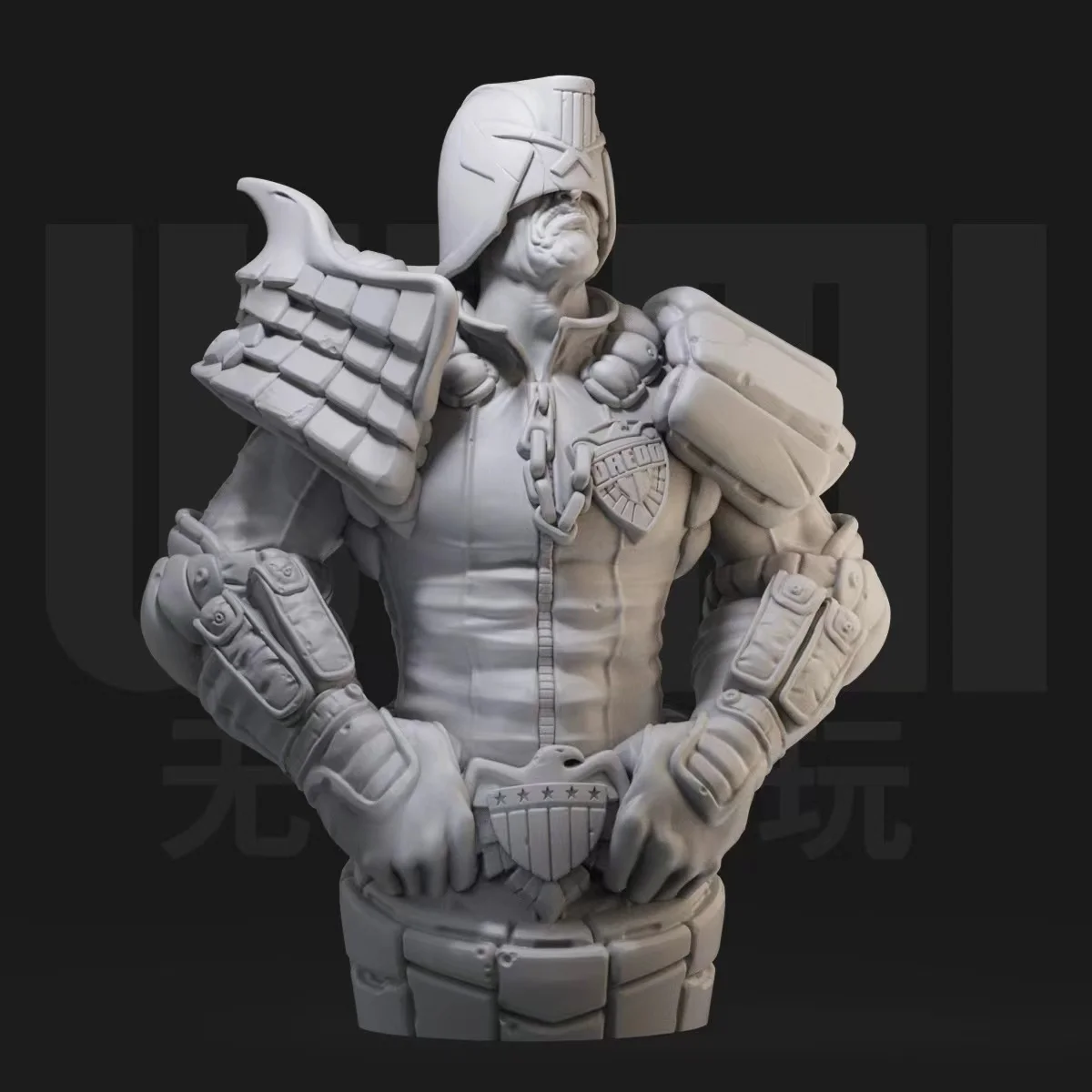 1/10 100mm High Resin Figure M - đánh giá và giá Model Kit Judge